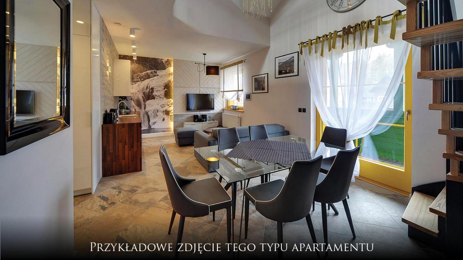 Norweska Dolina Family&Pet-Friendly Resort Szklarska Poręba Kültér fotó An example of a finished apartment